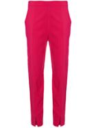 Pinko Incrociare Trousers - Pink & Purple