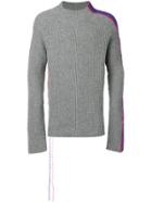 Paura Temel Knitted Jumper - Grey
