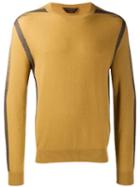 Ermenegildo Zegna Knit Printed Sweater - Yellow