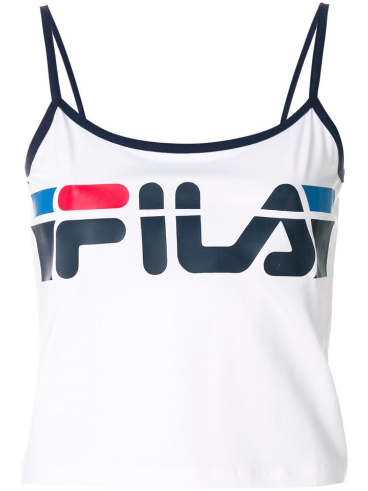 Fila Logo Patch Top - White