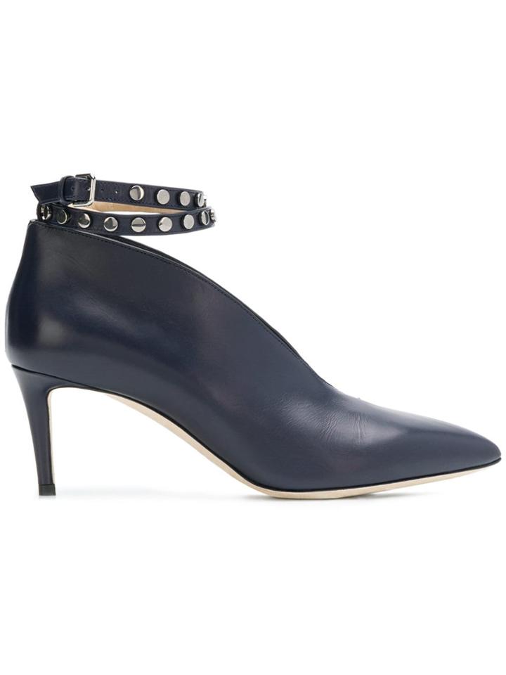 Jimmy Choo Lark 65 Boots - Blue
