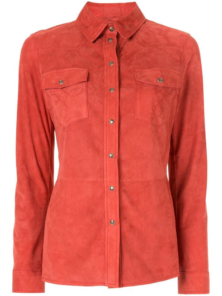 Desa 1972 Classic Western Shirt - Red