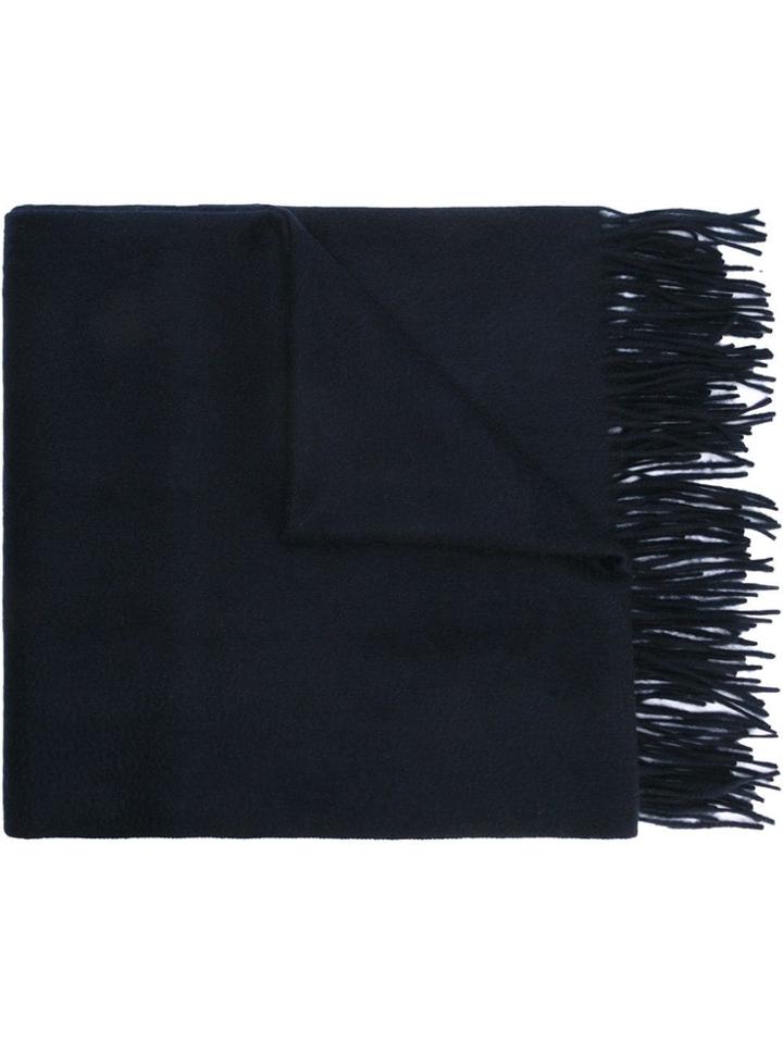N.peal Woven Shawl - Blue