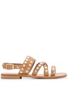 Twin-set Stud Sandals - Neutrals