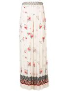 Philosophy Di Lorenzo Serafini Printed Pleated Palazzo Pants - Nude &
