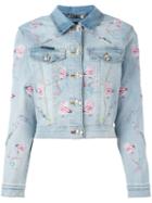 Philipp Plein Pycnopodia Denim Jacket, Size: Small, Blue, Cotton/spandex/elastane