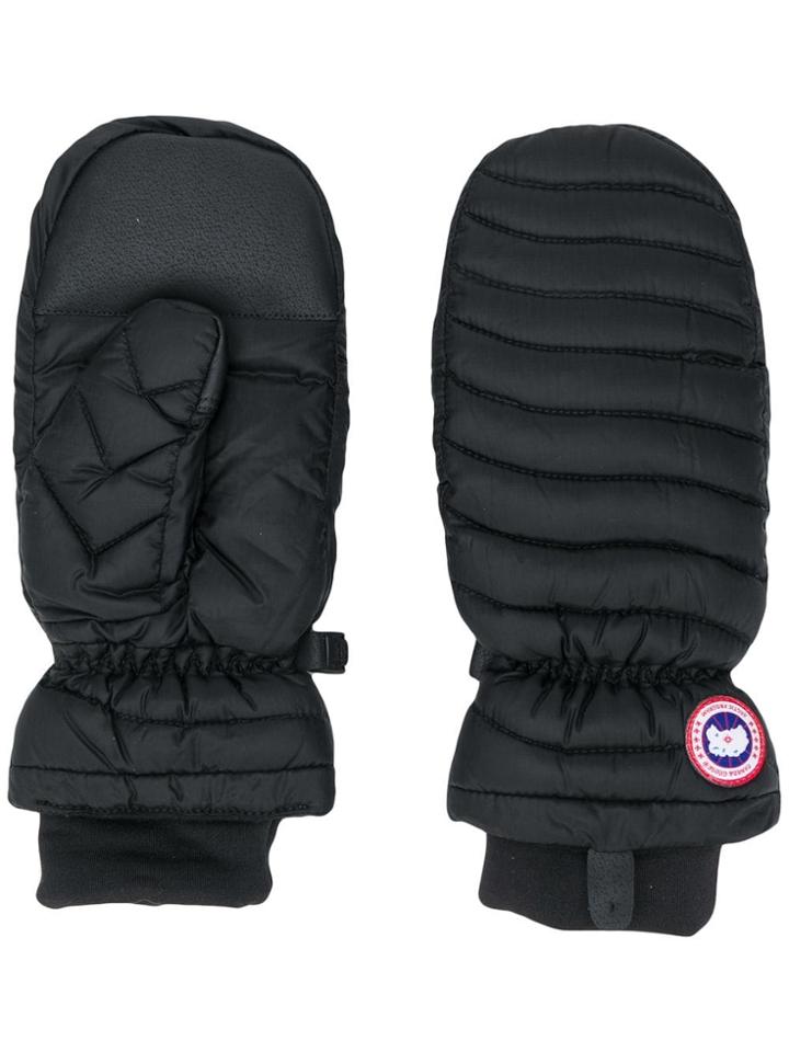 Canada Goose Padded Gloves - Black