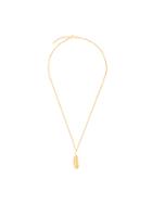 Wouters & Hendrix My Favourite Feather Pendant Necklace - Metallic