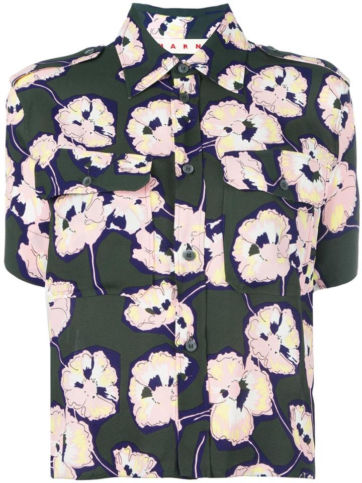 Marni Whisper Print Blouse - Multicolour