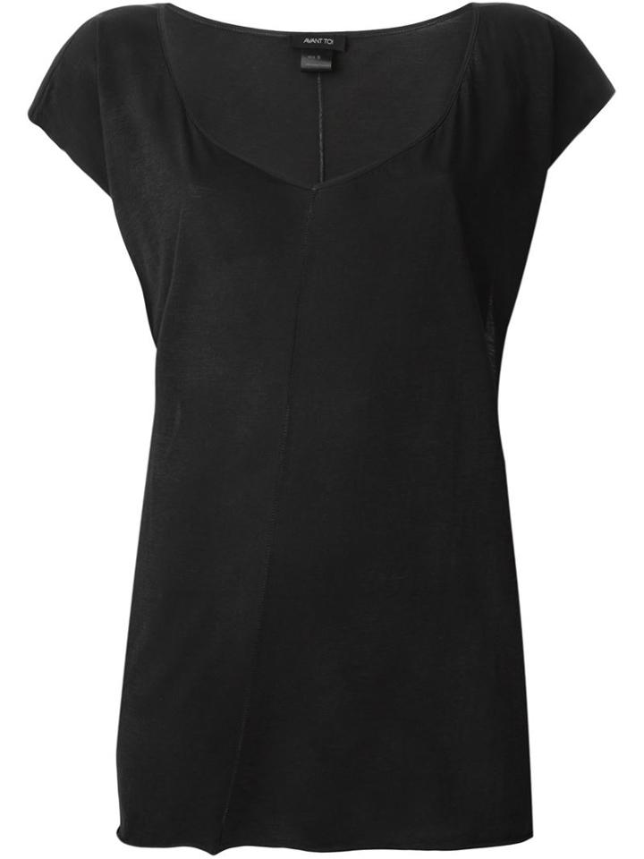 Avant Toi Seam Detail T-shirt