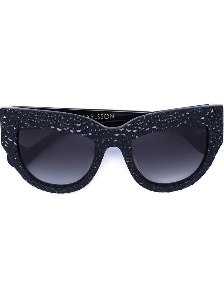 Anna Karin Karlsson 'lush Lily' Sunglasses, Women's, Black, Acetate