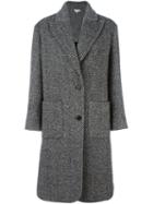 P.a.r.o.s.h. 'lisca' Coat, Women's, Size: Xs, Black, Polyester/wool
