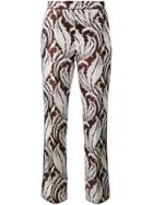 Giambattista Valli Embroidered Cropped Trousers - Multicolour