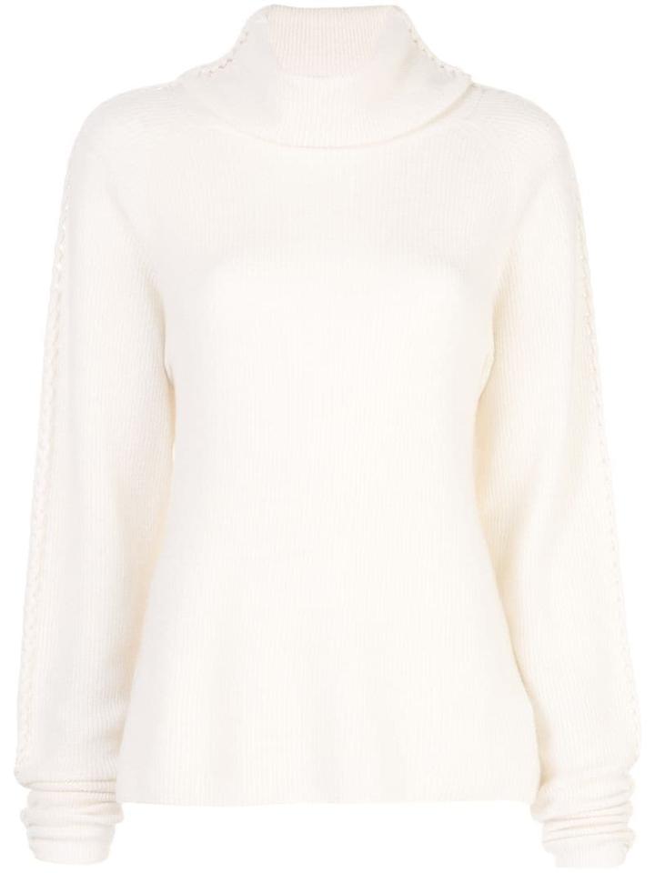 Altuzarra Shakti Cashmere Top - White