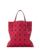 Bao Bao Issey Miyake Lucent Geometric Tote Bag - Red