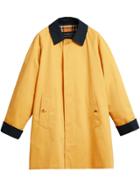 Burberry Reissued Waxed Gabardine Car Coat - Yellow