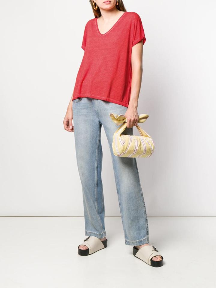 Majestic Filatures Relaxed-fit T-shirt - Red