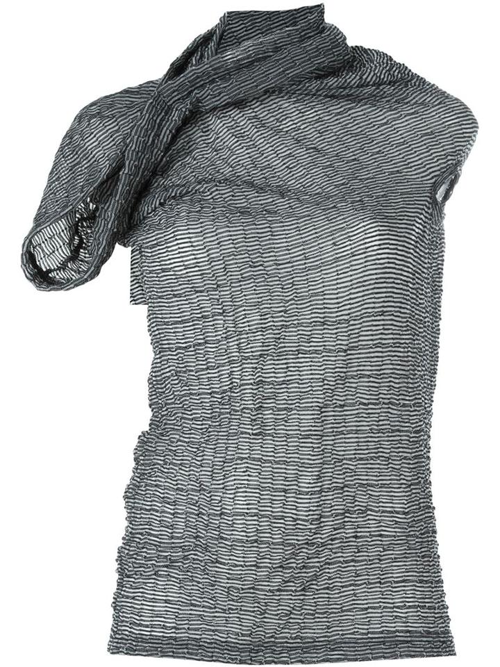 Junya Watanabe Comme Des Garçons Twisted Knit Top