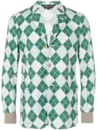 Comme Des Garçons Vintage Knit Printed Jacket - Multicolour
