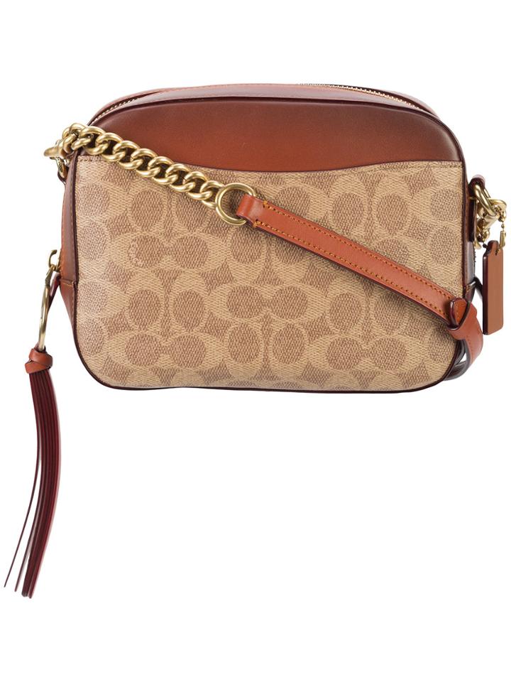 Coach Camera Shoulder Bag - Red