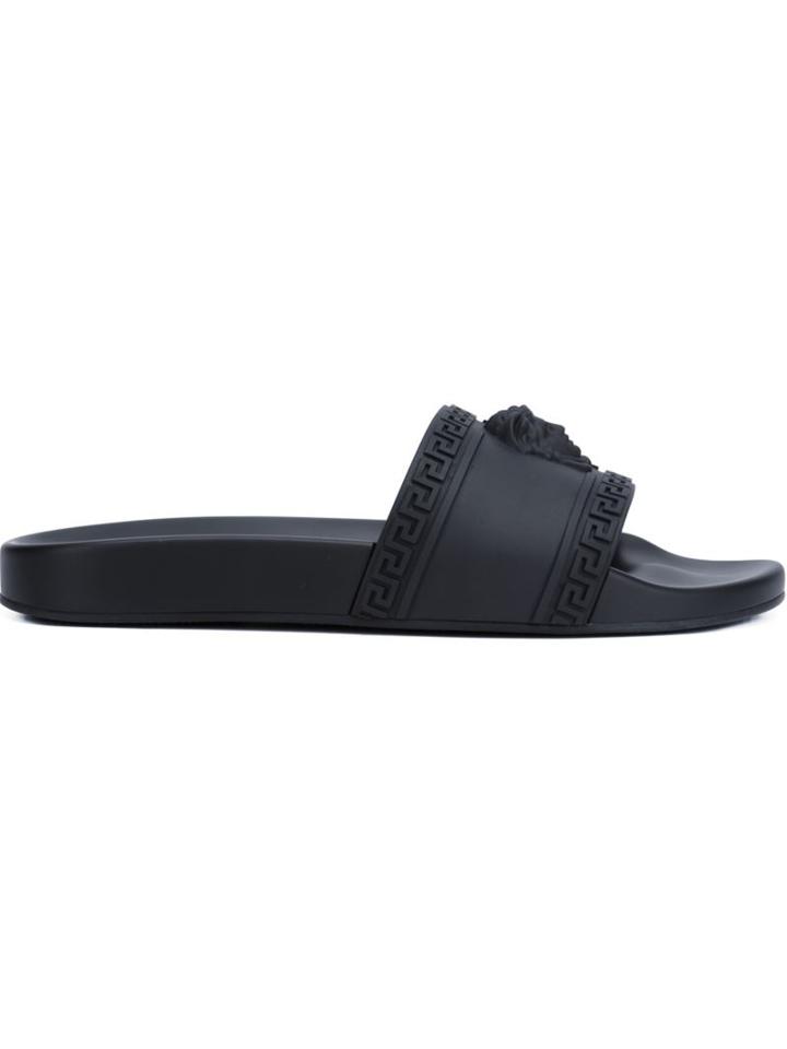 Versace Medusa Slider Sandals