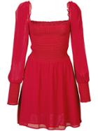 Reformation Kelli Short Dress - Red