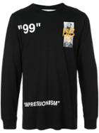 Off-white Summer Long Sleeved T-shirt - Black
