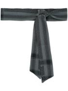 Cecilie Copenhagen - Keffiyeh Printed Belt - Women - Cotton - One Size, Green, Cotton
