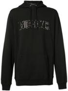 Undercover - Printed Hooded Sweatshirt - Men - Cotton - 2, Black, Cotton