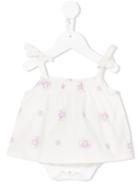 Young Versace - Medusa Dress - Kids - Cotton - 6 Mth, White