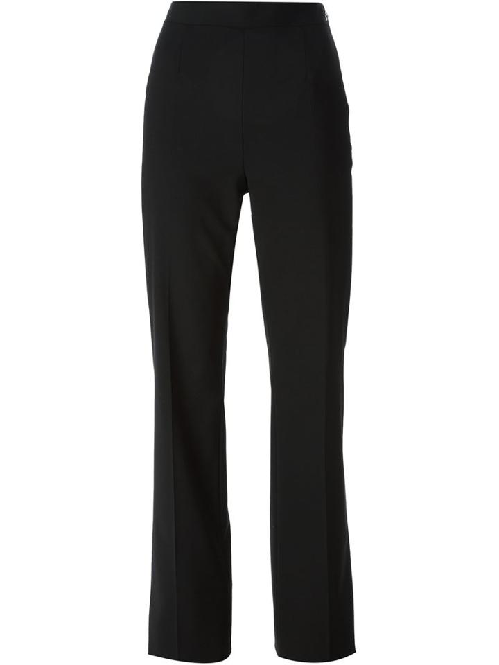 Dsquared2 High Waist Trousers, Women's, Size: 38, Black, Virgin Wool/spandex/elastane