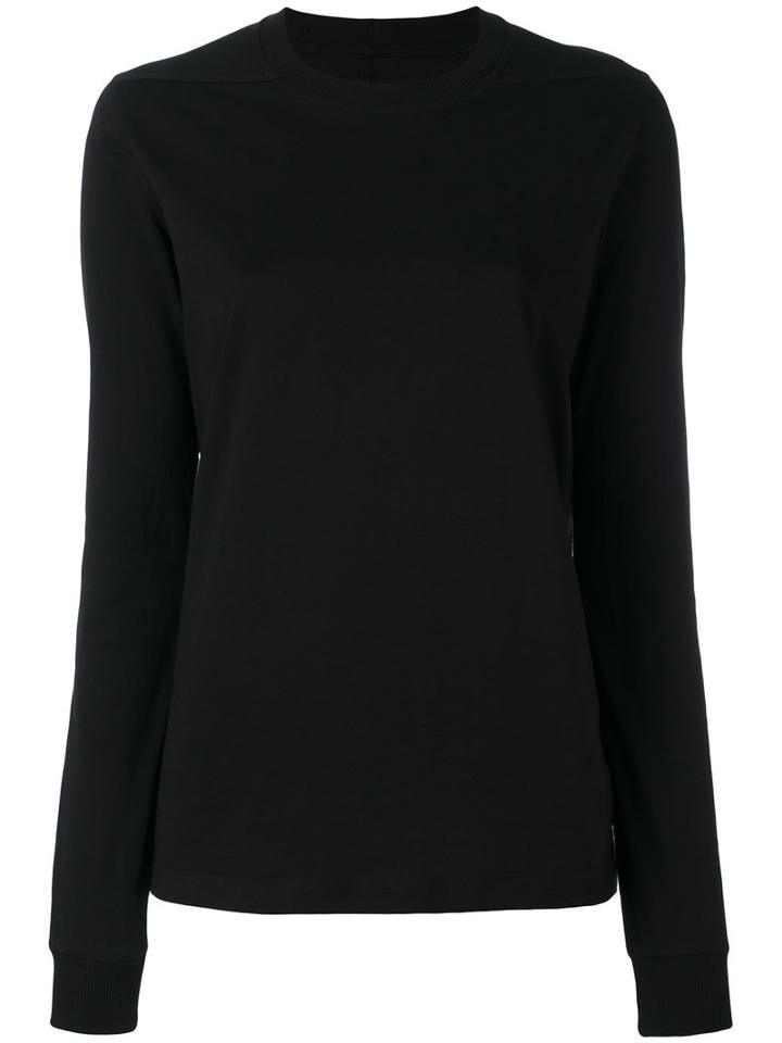 Rick Owens Drkshdw - Classic Top - Women - Cotton - M, Black, Cotton