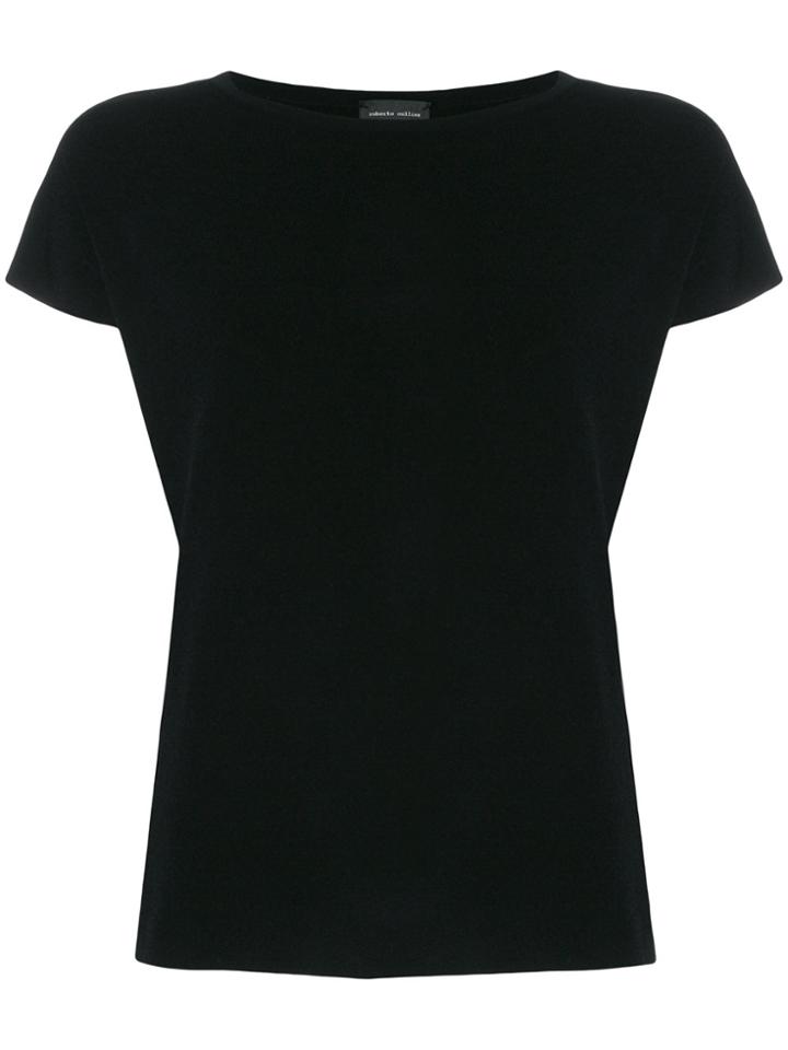 Roberto Collina Crew Neck T-shirt - Black