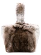 Max Mara Fur Tote Bag - Brown