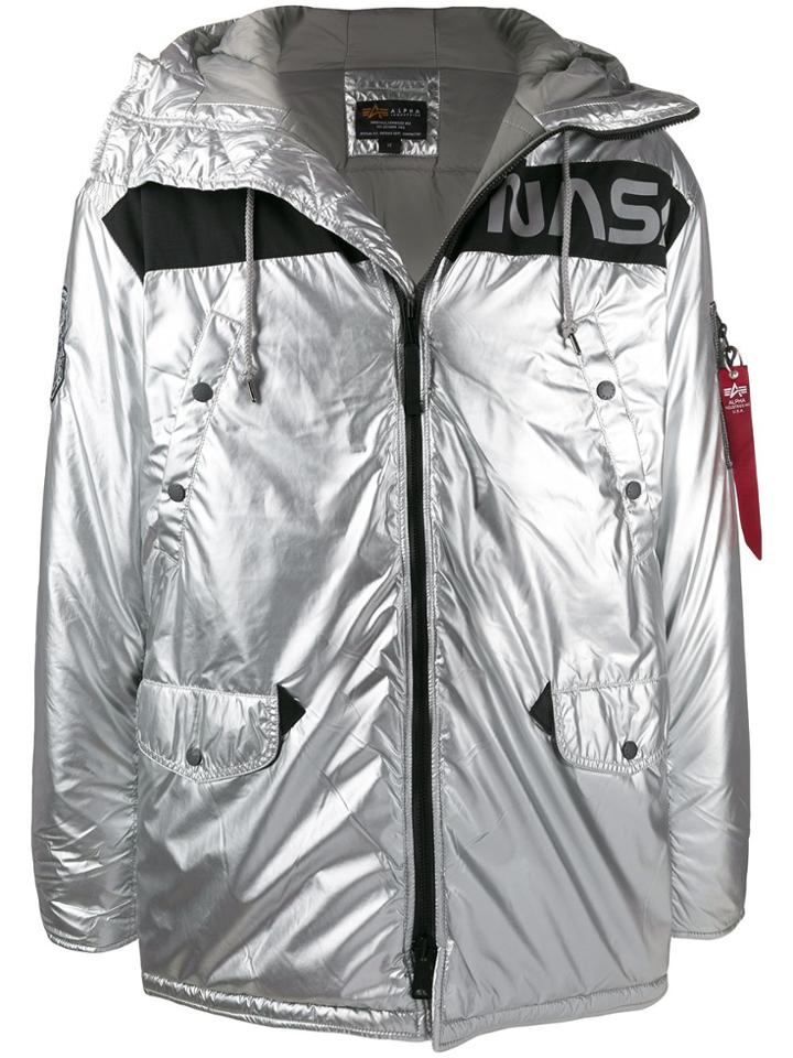 Alpha Industries N-3b Nasa Jacket - Grey