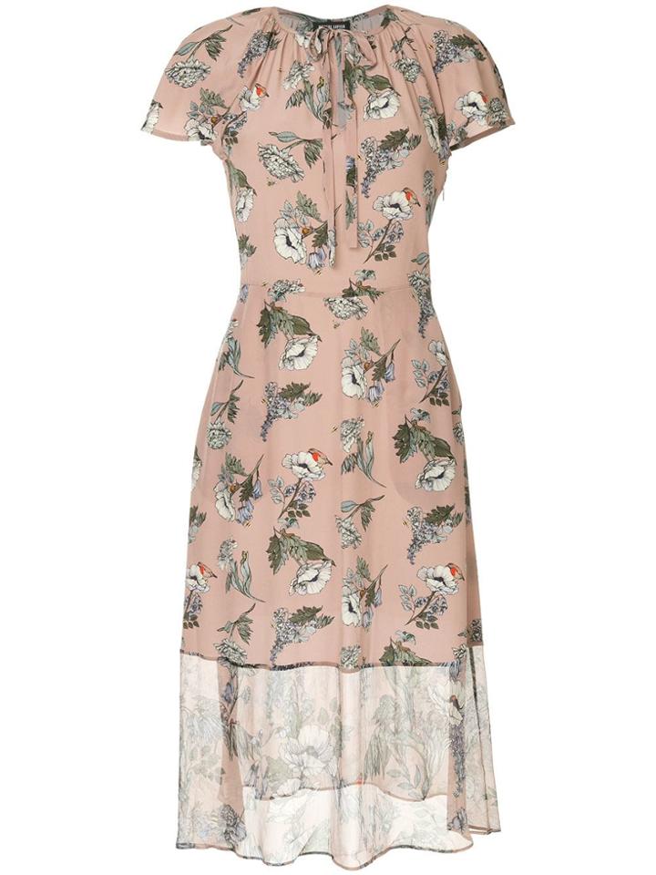 Markus Lupfer Sade Wild Dress - Pink & Purple