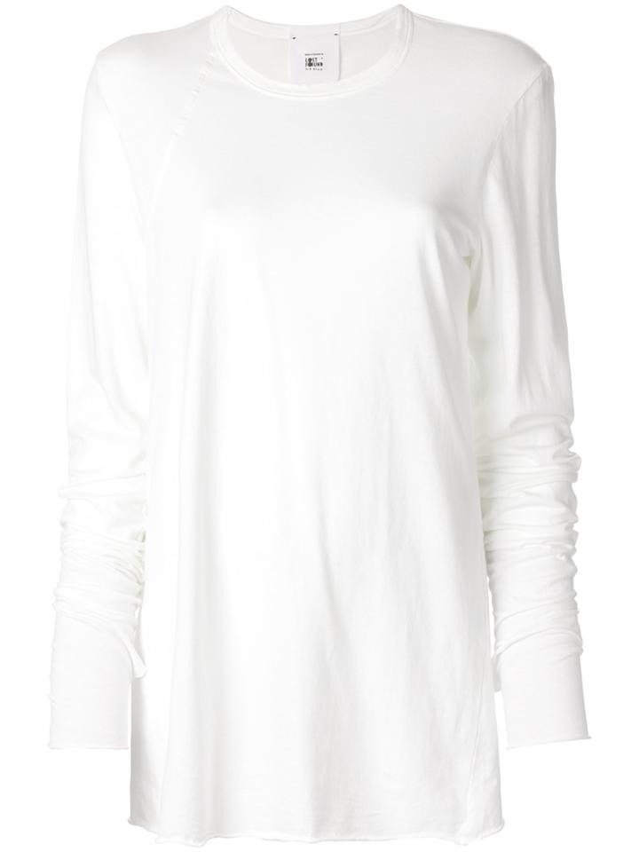 Lost & Found Rooms Long-sleeved T-shirt - White