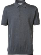 John Smedley 'adria' Polo Shirt - Grey