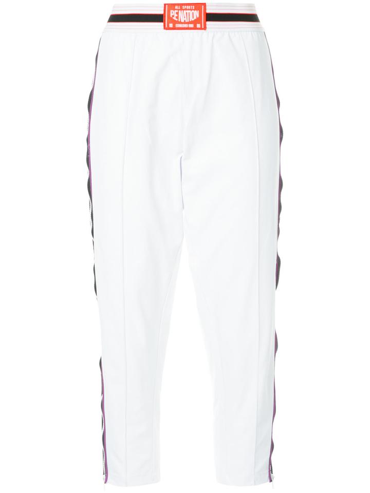 P.e Nation Track And Field Sport Trousers - White