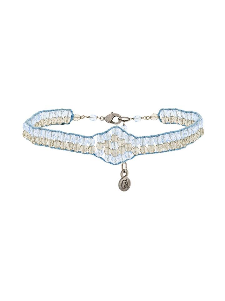 Armani Collezioni Beaded Choker - Blue