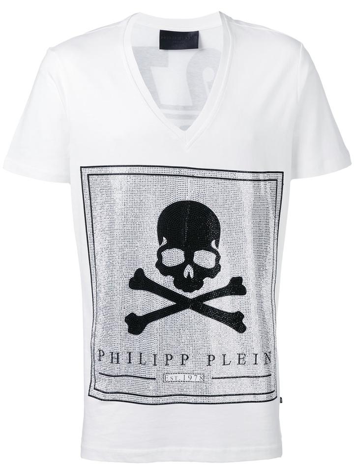 Much T-shirt - Men - Cotton - Xl, White, Cotton, Philipp Plein