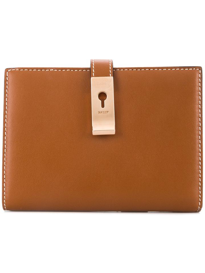 Bally Amber Mini Wallet - Brown