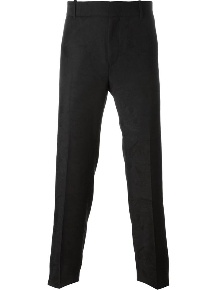 Alexander Mcqueen Textured Tailored Trousers