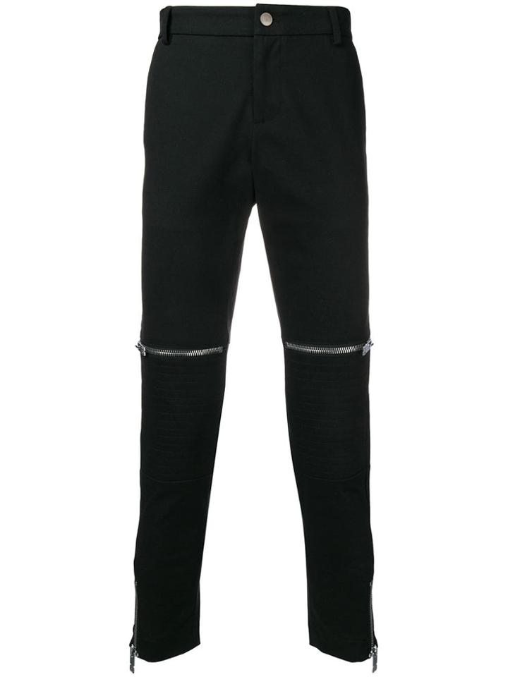 Les Hommes Urban Casual Chino Trousers - Black