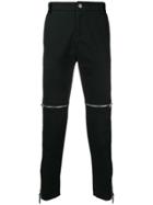 Les Hommes Urban Casual Chino Trousers - Black
