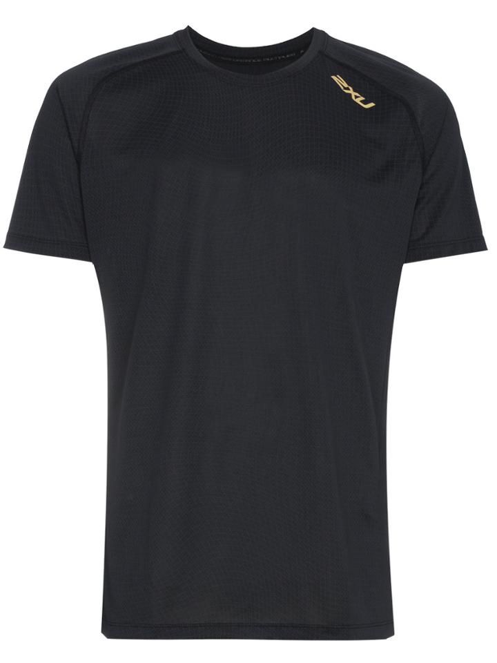 2xu Black Ghst Short Sleeve T Shirt