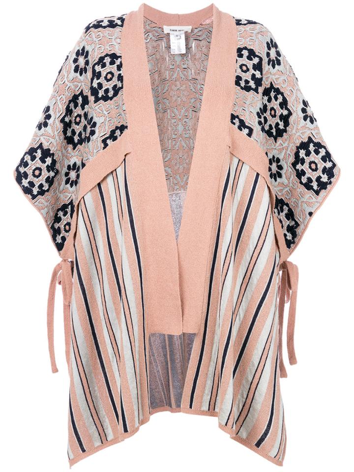 Circus Hotel Multi-pattern Jacket - Pink & Purple