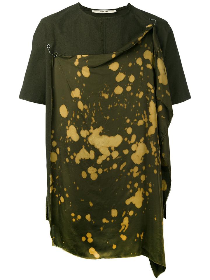 Damir Doma - Tal T-shirt - Men - Cotton/polyamide/spandex/elastane - L, Green, Cotton/polyamide/spandex/elastane