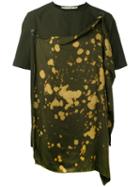 Damir Doma - Tal T-shirt - Men - Cotton/polyamide/spandex/elastane - L, Green, Cotton/polyamide/spandex/elastane