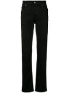 7 For All Mankind Straight Leg Jeans - Black